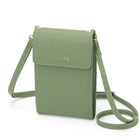 Champs RFID Blocking Smartphone Sling Bag - Green-Smartphone sling bag