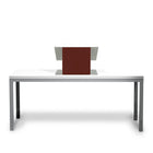 Urbann K9 Tabletop Lectern - Aluminum and Wood - Mahogany-610 mm x 510 mm x 380 mm (24" x 20" x 15")