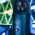 Logitech Blue Yeti USB Condenser Microphone - Blackout-Bit Depth : 16-bit