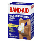 BAND-AID Brand Flexible Fabric Bandages, Knuckle and Fingertip, 20 Pack-20 bandages per box