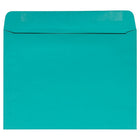 JAM Paper 9 x 12 Booklet Envelopes, Brite Hue Sea Blue Recycled, 1000 Pack (5156773B)-Size: 9" x 12"