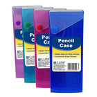 C-Line Slider Pencil Case, Assorted Colours, 24 Pack(CLI05600)-Pencil Case