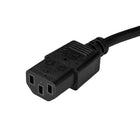 StarTech Hospital-Grade Power Cord, NEMA 5-15P to C13, 3 ft.-Hospital-grade NEMA-5-15P plug marked with the Green Dot
