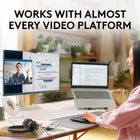 Logitech Brio 100 Full HD Webcam for Meetings and Streaming, Auto-Light Balance Built-In Mic - Graphite-Made with Recycled Plastic: The Brio 100 Full HD Webcam is made with a minimum of 34% post-consumer plastic 

