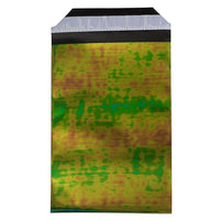 JAM Paper Foil Envelopes with Self Adhesive Closure, 5.25 x 8, Open End, Green Metallic, 100 Pack (01323270B)-Green
