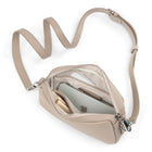 Bugatti Women - Opera - Camera Crossbody Bag - Taupe-Sleek Vegan Leather Crossbody Bag