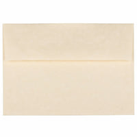 JAM Paper A7 Invitation Envelopes, 5.25 x 7.25, Parchment Natural Recycled, 250 Pack (35394H)-Natural parchment recycled envelope