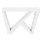 Monarch Specialties - 2429 Table D'Appoint 48 po L - Console D'entrée Blanc-Dimensions du produit: 47,25 pouces L x 11,5 pouces L x 32 pouces H