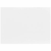 JAM Paper Smooth Personal Note Card - 5 1/8" x 7" - White-Color: Color: White