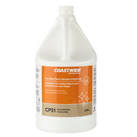 Coastwide Professional CP51 One Step Floor Cleaner & Restorer Concentrate - 3.78 L-Leaves floors looking like new