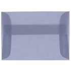 JAM Paper 4bar A1 Envelopes, 3.63 x 5 1/8, Wisteria Purple Translucent Vellum, 100 Pack (1591610g)-Wisteria purple