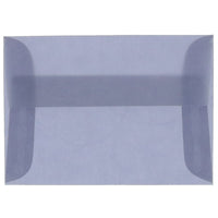 JAM Paper 4bar A1 Envelopes, 3.63 x 5 1/8, Wisteria Purple Translucent Vellum, 100 Pack (1591610g)-Wisteria purple