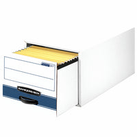 Bankers Box Stor/Drawer Steel Plus Letter-Size Storage Drawer-Heavy wire frame provides strength and stability. Four-layer front and back panel construction holds up to daily usage