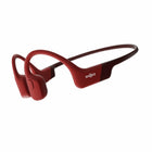 Shokz OpenRun Bluetooth Headset - Bone Conduction - Red-8th Generation Bone Conduction Technology