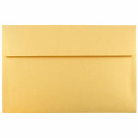 JAM Paper A10 Invitation Envelopes, 6 x 9.5, Stardream Metallic Gold, 250 Pack (V018299H)-Gold stardream metallic envelope