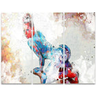 Designart Seductive Pose 3-Panel Sensual Canvas Art Print, (PT2926-36 - 28)-Print