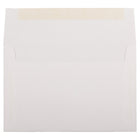 JAM Paper A8 Invitation Envelopes, 5.5 x 8.125, Strathmore Bright White Laid, 100 Pack (33028g)-Size: A8 (5 1/2" x 8 1/8")