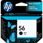 HP 56 Black Original Ink Cartridge (C6656AN)-Colour: Black