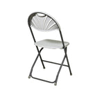 Work Smart – Chaise pliable en plastique, paquet de 4-Cadre tubulaire à revêtement poudré