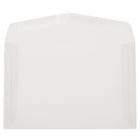 JAM Paper 6 x 9 Booklet Envelopes, Clear Translucent Vellum, 100 Pack (80538g)-Size: 6" x 9"