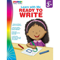 eBook: Spectrum 104445-EB Ready to Write - Grade Preschool - K-You will receive two emails: one confirming your entire order, and one with a "Download Software" buttonYou can download immediately or return to your email to download later