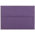 JAM Paper 4bar A1 Envelopes, 3.63 x 5 1/8, Dark Purple, 100 Pack (563912502g)-Dark purple