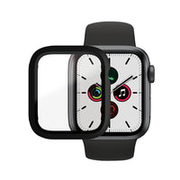 PanzerGlass Full Body for Apple Watch 40mm S4-6/SE - Black-The glass is shock and water resistant, and is coated with an oleophobic layer which both is antibacterial and anti-fingerprint