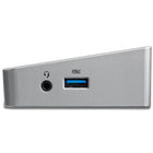 StarTech - Station d’accueil triple moniteur 4K USB-C avec 5 ports USB 3.0 (DK30CH2DEP)-Ajoutez une connectivité réseau filaire avec le port Gigabit Ethernet RJ45