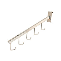 Can-Bramar Waterfall With Hooks For Gridwall, 16", Chrome, 25 Pack-Gridwall waterfall with hooks
