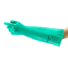 Ansell AlphaTec Solvex Nitrile Gloves - Size 9 - Teal-General purpose, Nitrile