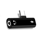 Speedex 2 In 1 Type-C to 3.5mm Audio & Type-C Charging Port adapter-2 in 1 for Type-C Device Adapter (Charging + Listening/calling)