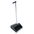 Standing Dustpan with Clip-On Broom - JS2051X2 - 2-Pack-Plastic