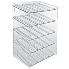 Azar Displays 5-Tier 20 Compartment Pegboard Cosmetic Counter Display (222485)-Made from pegboard