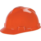 MSA V-Gard Protective Caps - Fas-Trac Suspension, Ratchet Suspension, Orange - 4 Pack-Certification(s) ANSI Type I