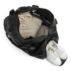 Bugatti Central Collection - Duffle Bag - Black-Textured Vegan Leather Classic Duffle Bag