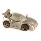 Elegance Pewter Plated Sports Car Bank-Race towards savings with our sports car bank.