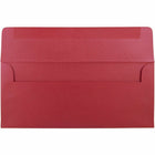 JAM Paper #10 Metallic Business Envelopes - 4.125" x 9.5" - Stardream Jupiter Red - 50 Pack-Quantity: 50 pack