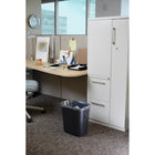 Rubbermaid Deskside Wastebasket - Small - 13 L - 11.4" L x 8.2" W x 12.1" H-3.25 gal