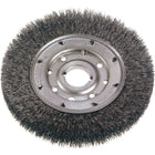 Osborn Crimped Wire Wheel Brushes - Medium Face, 8" Dia., 0.0118" Fill, 2" Arbor-Application Type Steel
