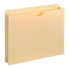 Pendaflex Reinforced File Jackets - Letter Size - Manila-2" expansion for extra filing capacity
