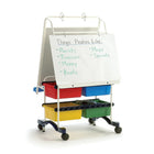 Copernicus Regal Reading/Writing Centre with Standard Tub Pack-This center is equipped with plenty of book and manipulative storage, for quick access during independent or group lessons