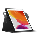 Targus Versavu Antimicrobial Case for iPad 10.2" (Gen 9/8/7), iPad Air/Pro 10.5" - Black-Dimensions: 10.04"L x 7.68"W x 0.87"H