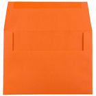 JAM Paper A6 Invitation Envelopes, 4.75 x 6.5, Brite Hue Orange Recycled, 1000 Pack (15905B)-Size: A6 (4 3/4" x 6-1/2")