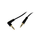 StarTech MU3MMSRA 3' Male to Male Audio Cable-3.5 mm Mini-Jack Male connectors for conveniently connecting two devices
