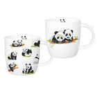 Roy Kirkham Mugs (Set of 6) - Panda, Sophie Shape-Mugs