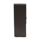 Ashlin Trapani Top Flap Triple Pen Case – Black-Designed to hold three medium-wide barrel pens