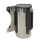 Wamaco Wall Mounted Barrier with Black Retractable Belt-Wall mount and use with other stanchions to rope off areas or create a crowd control line up