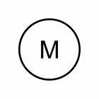 Wamaco Size Dots Sticker, Round, M, Clear, 3000 Pack-Adhesive
