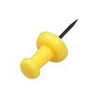 JAM Paper Push Pins, Yellow, 100 Pack (2242959)-4