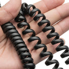 Basic Tech Bt25Rchbk Coiled Cord 25Ft With Rj9 Connector - Black-Clean Design
